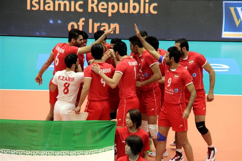 صعود تیم ملی والیبال ایران / ایران با 6 پیروزی و یک شکست به کار خود پایان داد/ یکشنبه 16 خرداد